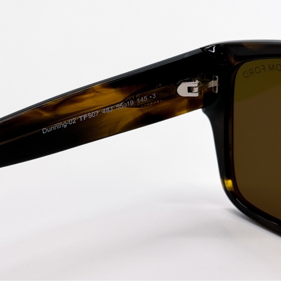 NEW TOM FORD DUNNING-02 TF907 48J MEN SUNGLASSES FT0907/S HAVANA GREEN - Picture 8 of 9